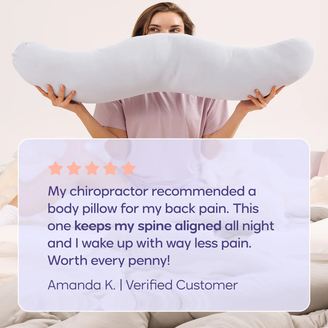 Wave Curve Side Sleeper Pillow